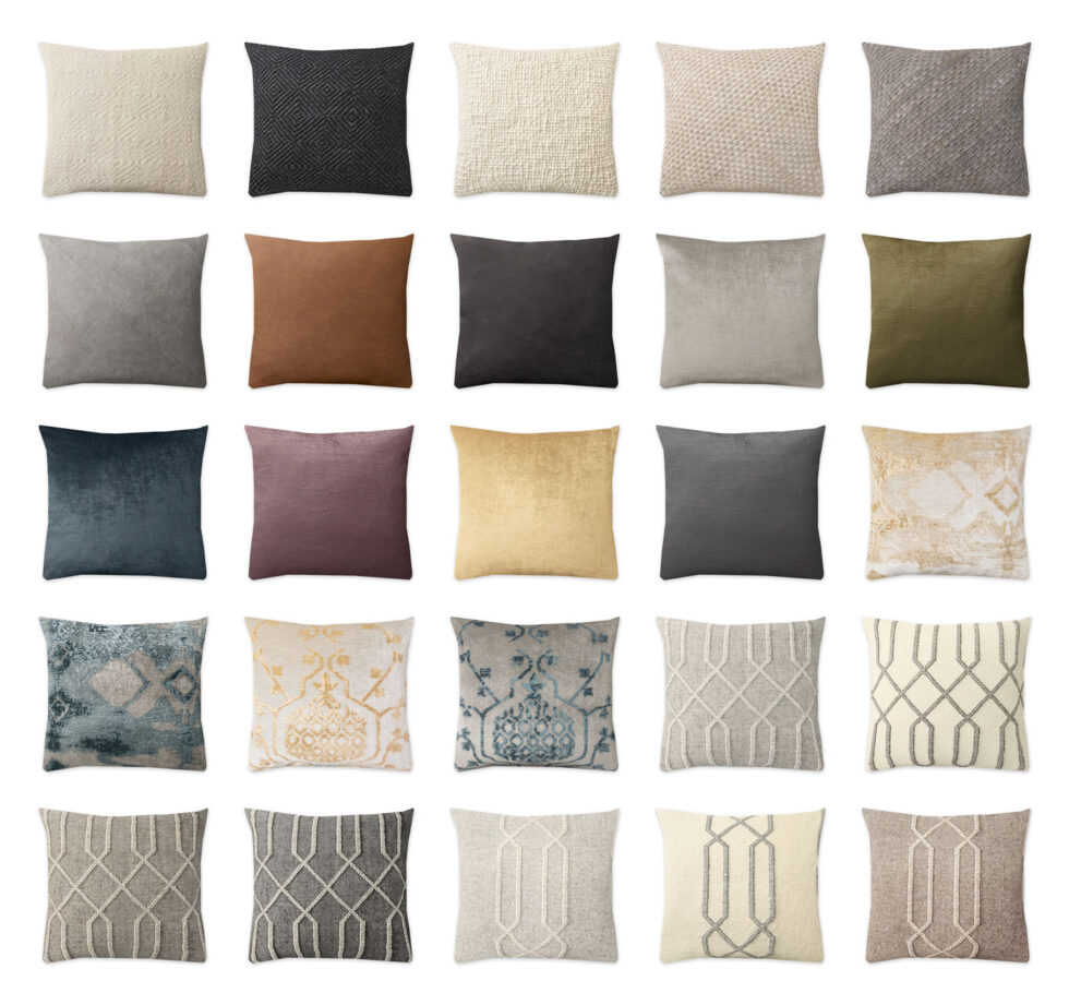 RH Collection Throw Pillows SimPlistic Sims 4