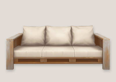 The Pallet Sofa