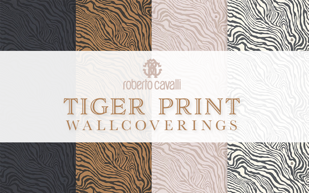 Tiger Print Wallcoverings
