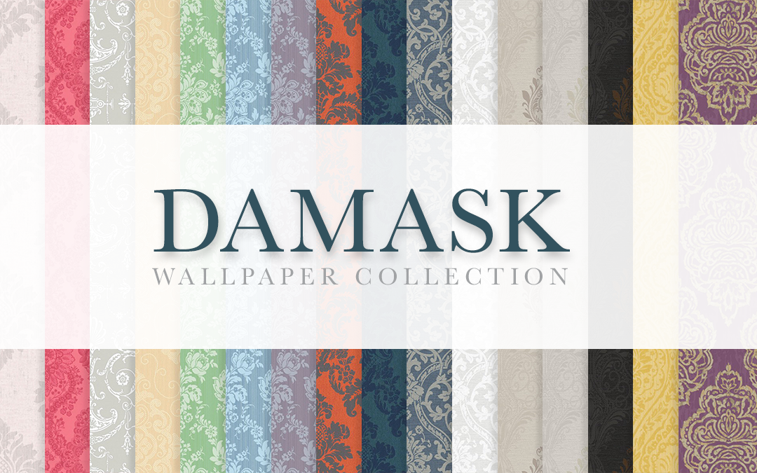 The Essential Damask Wallpaper Collection