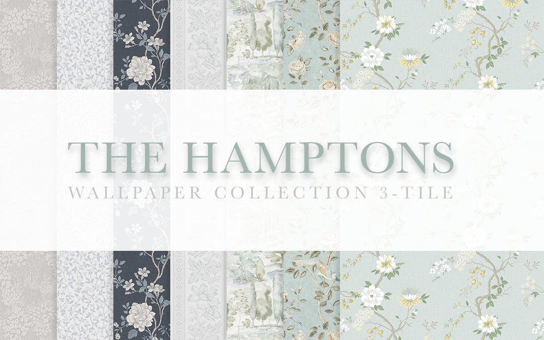 The Hamptons 3-Tile Wallpaper Collection