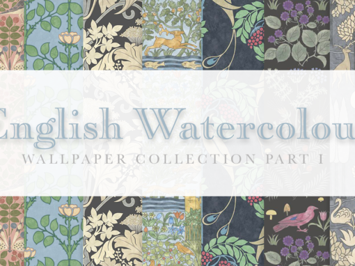 English Watercolour Wallpaper Part I