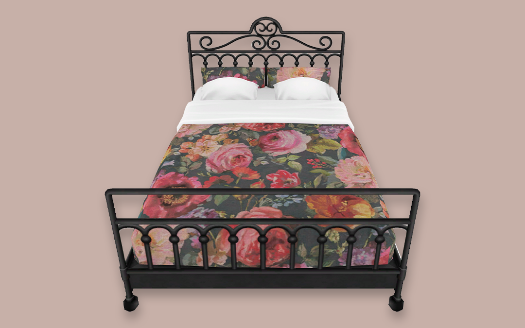 Wrought Iron Country Cottage Beds
