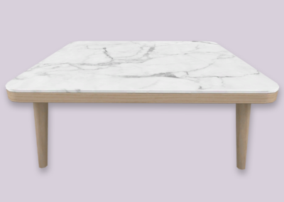 RH Marble Top Coffee Table