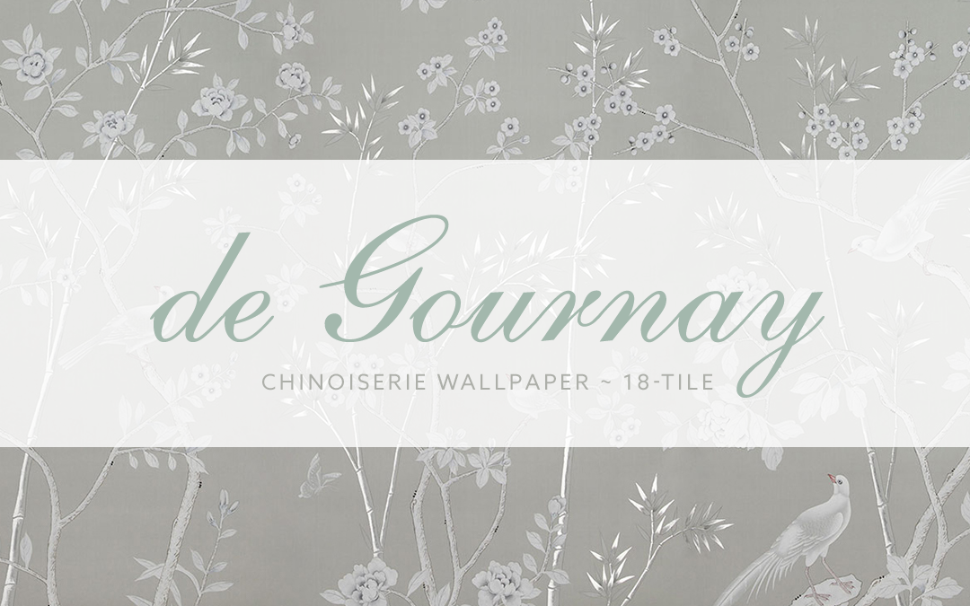 Grey Chinoiserie Wallpaper