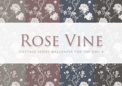 Rose & Vine – Cottage Series Wallpaper