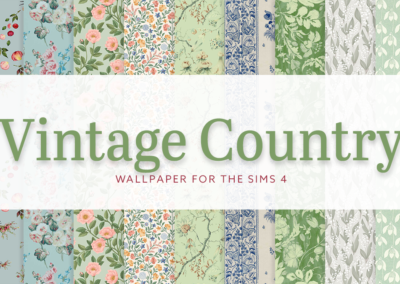 Vintage Country Wallpaper I