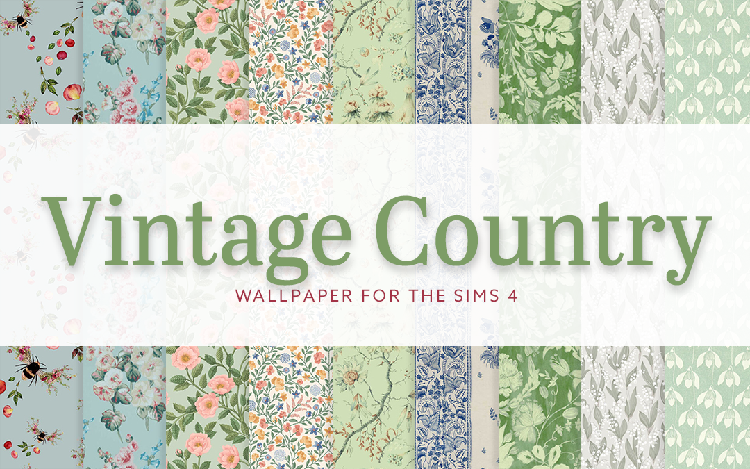 Sims 4 Wallpaper Cc SIMS 4 Upholstered Wallpaper Set Senectutum sims