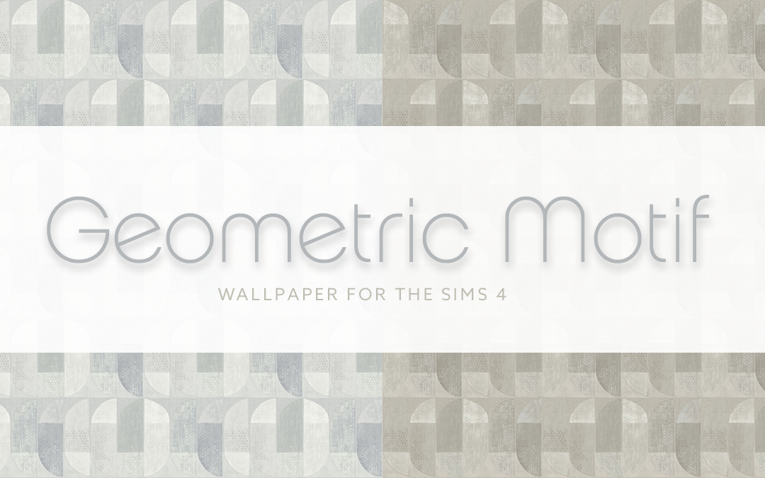 Geometric Motif Wallpaper