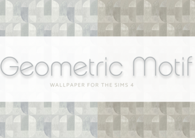 Geometric Motif Wallpaper