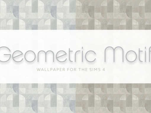 Geometric Motif Wallpaper