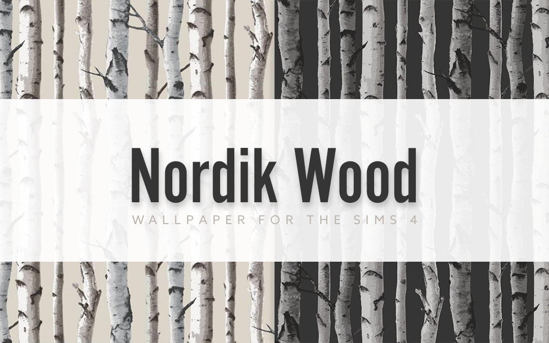 Nordik Wood Mural Wallpaper