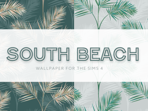 South Beach Palm Wallpaper