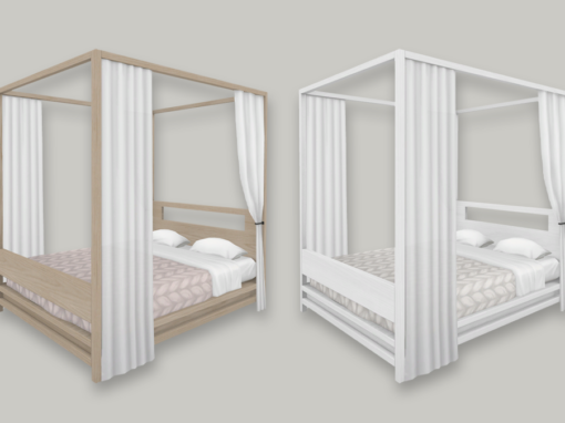 RH Canopy Bed