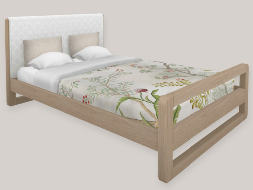 Modern Chinoiserie Double Bed