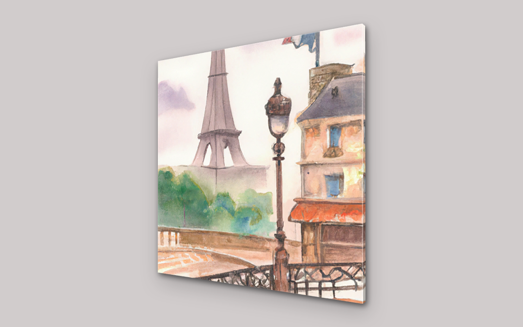 Canvas of French Landmarks