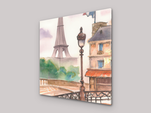 Canvas of French Landmarks