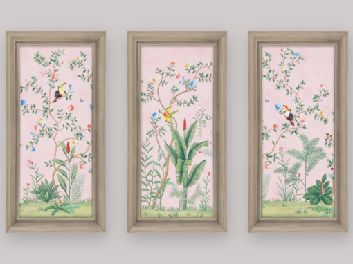 Silk Framed Panels
